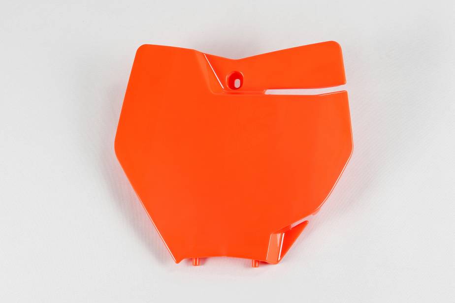 TABELLA PORTANUMERO ANTERIORE COMPATIBILE CON KTM SX-F 250 2016-2018 arancio fluo