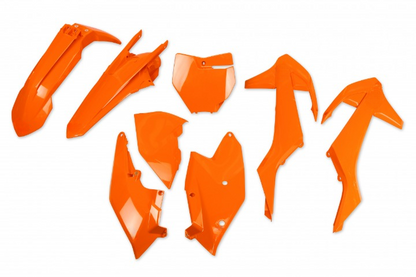 KIT-PLASTICHE-COMPATIBILE-CON-KTM-SX-F-450-2016-2018-ARANCIO FLUO-FFLU