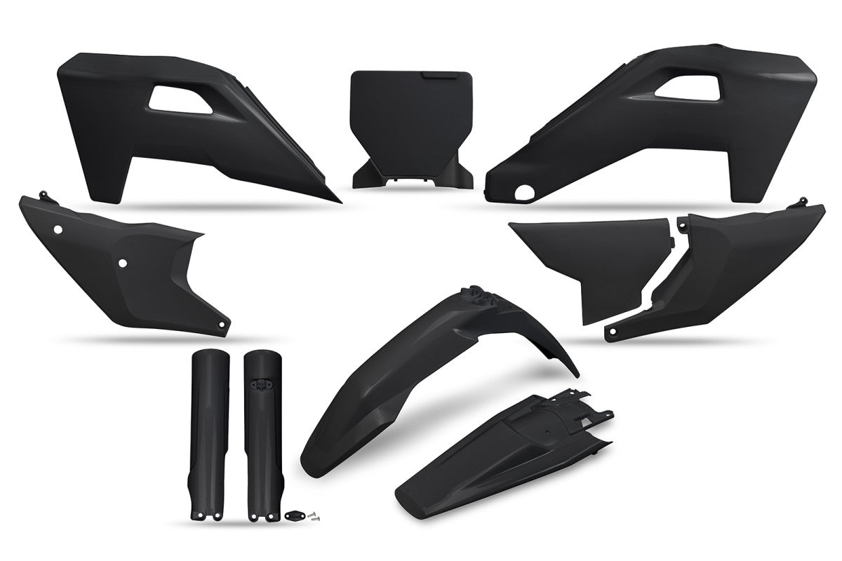 KIT PLÁSTICOS COMPLETO PARA HUSQVARNA TC 125 2025-2025 / NEGRO