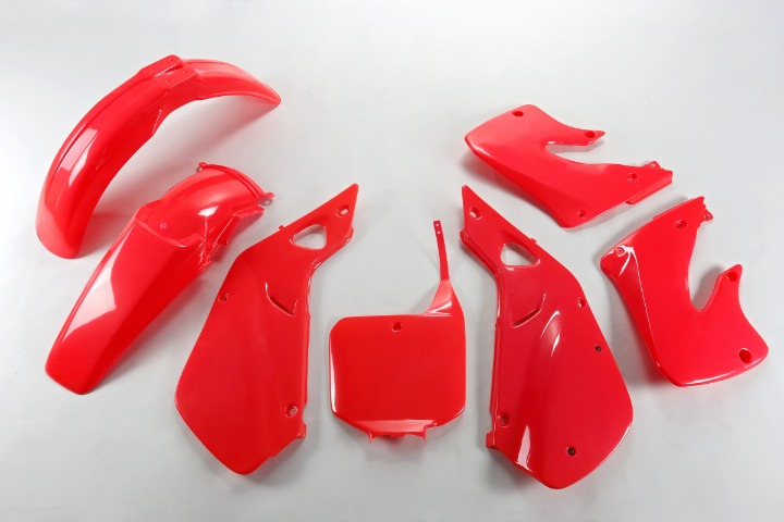 KIT-PLASTICHE-COMPATIBILE-CON-HONDA-CR-125-1998-1999-ROSSO-067