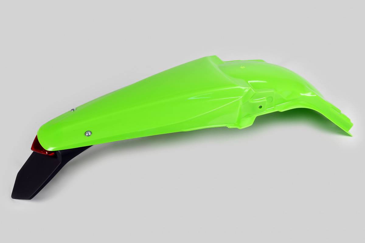 PARAFANGO POSTERIORE COMPATIBILE CON KAWASAKI KXF 250 2009-2012 / enduro LED verde