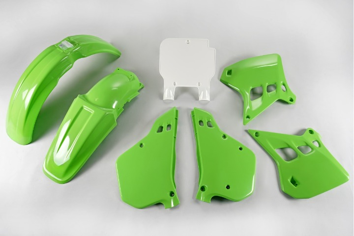KIT-PLASTICHE-COMPATIBILE-CON-KAWASAKI-KX-125-1990-1991-OEM 90-999