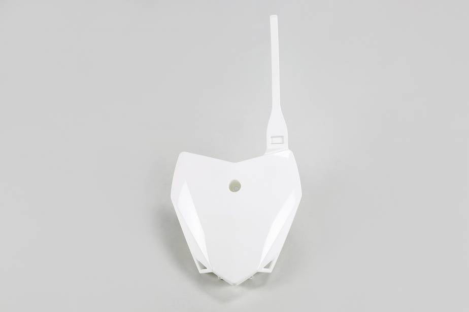 TABELLA PORTANUMERO ANTERIORE COMPATIBILE CON KAWASAKI KLX 110 2010-2026 bianco