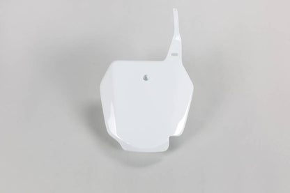 TABELLA PORTANUMERO ANTERIORE COMPATIBILE CON SUZUKI RM 85 2000-2026 bianco