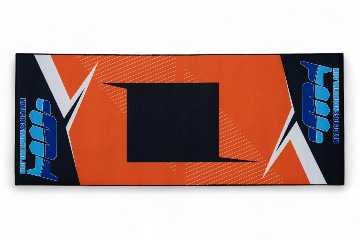TAPPETO PADDOCK - ARANCIONE MOTOCROSS MARKETING