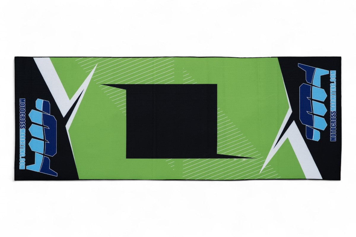 TAPPETO PADDOCK - VERDE MOTOCROSS MARKETING