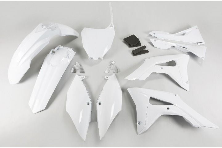 KIT-PLASTICHE-COMPATIBILE-CON-HONDA-CRF-250R-2018-2021-con-cop.-scatola-filtro-BIANCO-041