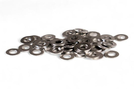 RONDELLE IN ALLUMINIO 6X12X1.0MM (50 PEZZI) MOTOCROSS MARKETING