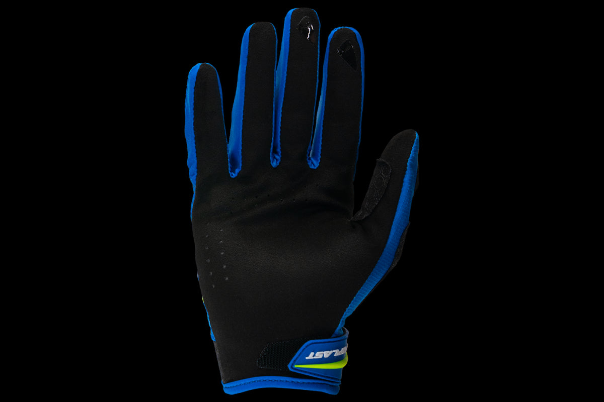 GUANTI MOTOCROSS/ENDURO HAYES / BLU/GIALLO