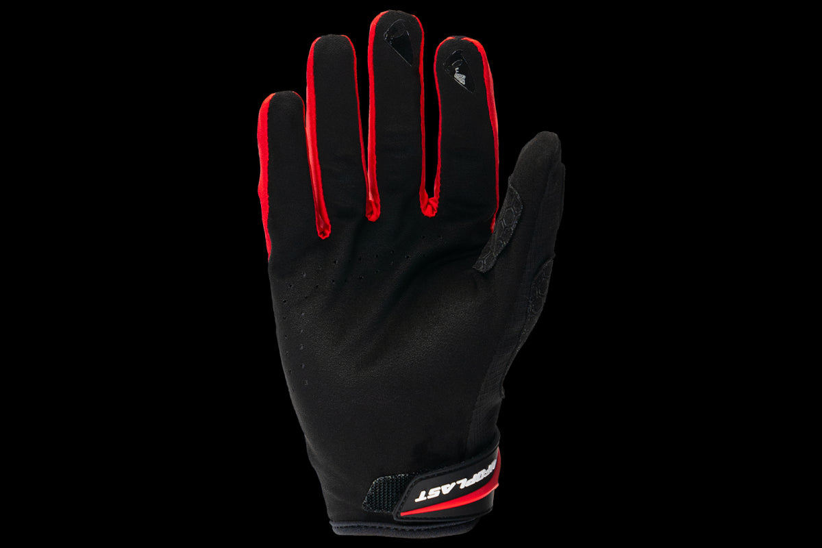 GUANTI MOTOCROSS/ENDURO HAYES / NERO/ROSSO