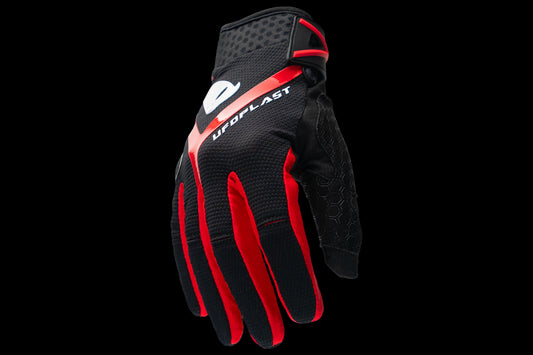 GUANTI MOTOCROSS/ENDURO HAYES / NERO/ROSSO