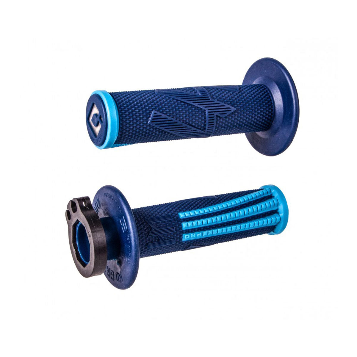 MANOPOLE LOCK-ON ODI A BLOCCAGGIO RAPIDO EMIG PRO V2 GRIP BLU/AZZURRO