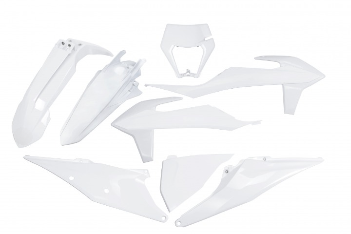 KIT-PLASTICHE-COMPATIBILE-CON-KTM-EXC-F-250-2020-2023-con-portafaro-BIANCO 20-25-042