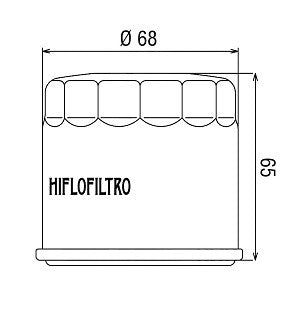 FILTRO OLIO HI-FLO SUZUKI DE 800 V-STROM (23-25) HIFLO FILTRO