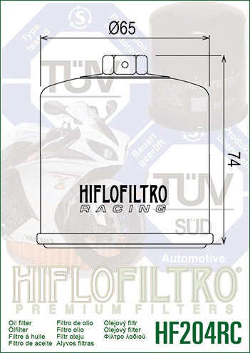 FILTRO OLIO RACING HONDA XL 750 TRANSALP (23) - HIFLO