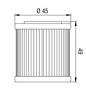 FILTRO OLIO HUSQVARNA TE 250 (08-09) - HIFLO