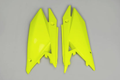 FIANCATINE-LATERALI-COMPATIBILE-CON-SUZUKI-RMZ-450-2018-2026-GIALLO FLUO-DFLU