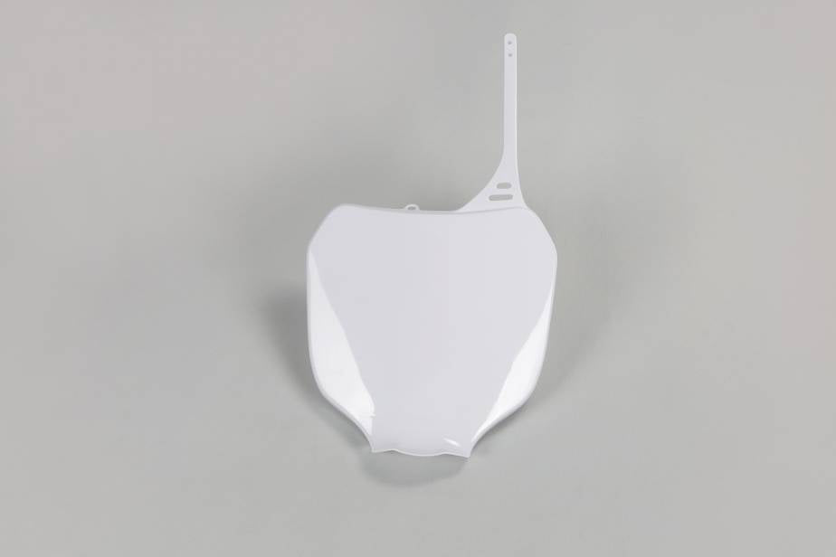 TABELLA PORTANUMERO ANTERIORE COMPATIBILE CON YAMAHA YZF 450 2003-2005 bianco