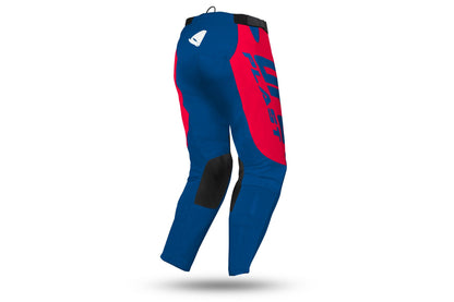 PANTALONE MOTOCROSS UFO OBLIVION BLU/ROSSO - retro