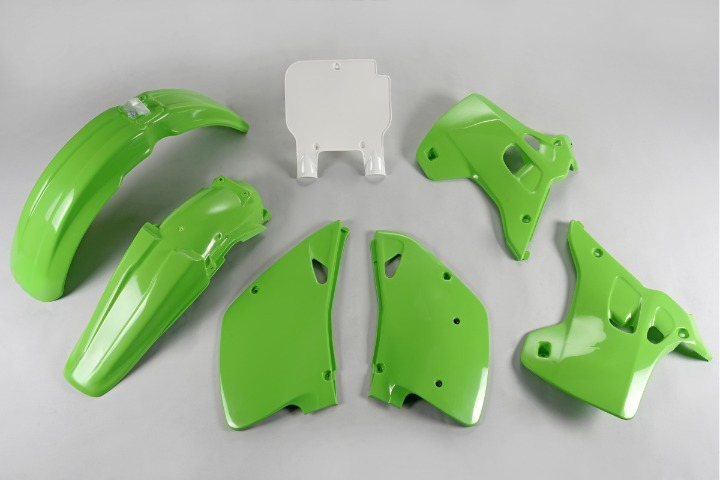 KIT-PLASTICHE-COMPATIBILE-CON-KAWASAKI-KX-250-1992-1992-OEM-999