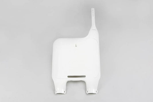 TABELLA PORTANUMERO ANTERIORE COMPATIBILE CON KTM MX 125 1990-1992 bianco