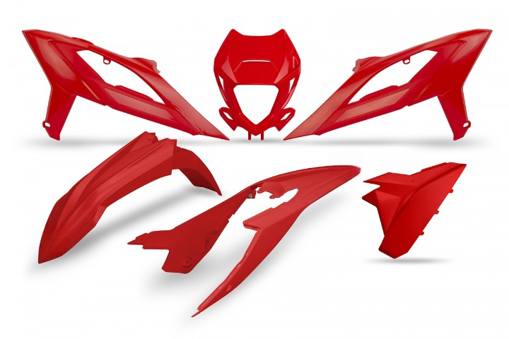 KIT-PLASTICHE-COMPATIBILE-CON-BETA-RR-450-2023-2024-con-portafaro-ROSSO-063