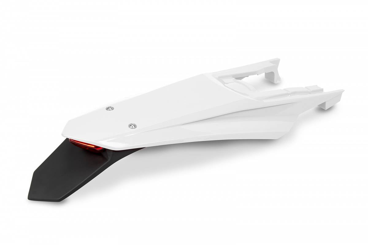 PARAFANGO POSTERIORE COMPATIBILE CON KTM EXC-F 450 2024-2026 / enduro LED bianco 20-25