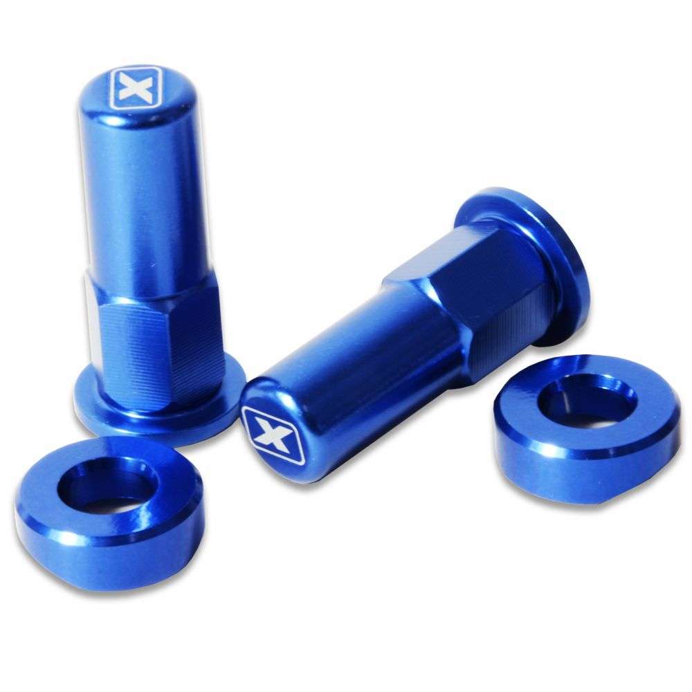NIPPLES TAPPO VITE FERMA COPERTONE MOTOCROSS/ENDURO/SUPERMOTO BLU