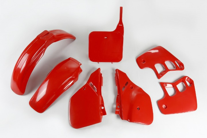 KIT-PLASTICHE-COMPATIBILE-CON-HONDA-CR-125-1989-1990-ROSSO-061