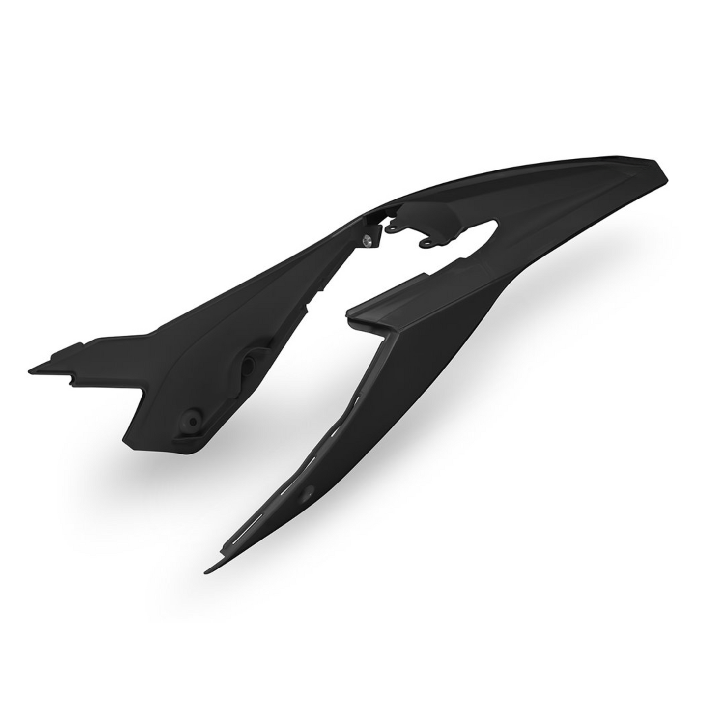 PARAFANGO POSTERIORE PER BETA RR 350 2020-2024 / NERO / CON FIANCATINE