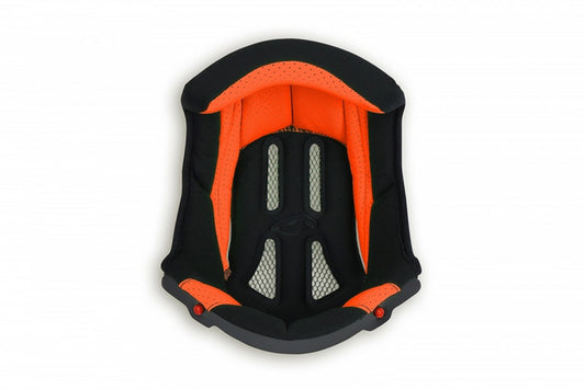 CUFFIA CASCO MOTOCROSS DIAMOND / ROSSO FLUO