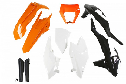 FULL-KIT-PLASTICHE-COMPATIBILE-CON-KTM-EXC-F-500-2017-2019-con-portafaro-OEM 18-999W