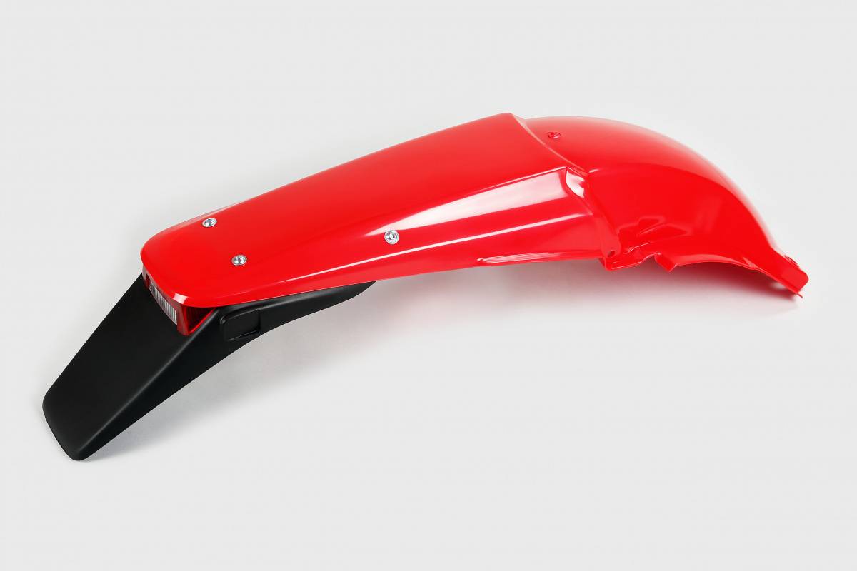PARAFANGO POSTERIORE COMPATIBILE CON HONDA CRF 450R 2002-2004 / con portatarga rosso