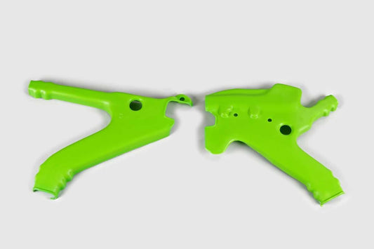 PROTEZIONE TELAIO COMPATIBILE CON KAWASAKI KX 250 1991-1991 verde