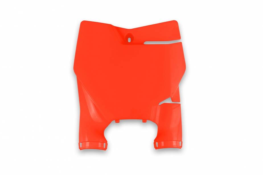 TABELLA PORTANUMERO ANTERIORE COMPATIBILE CON KTM SX 85 2018-2026 / Stadium arancio fluo