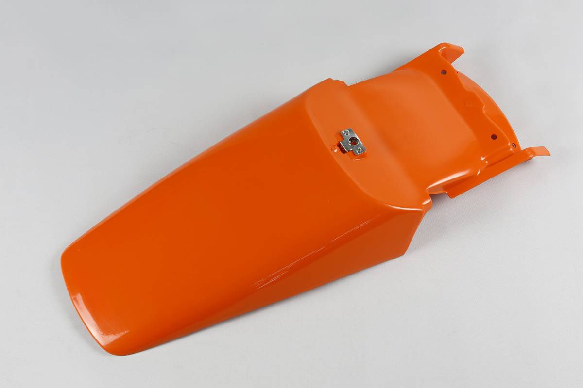 PARAFANGO POSTERIORE COMPATIBILE CON KTM EXC 400 1993-1997 / con staffa arancio