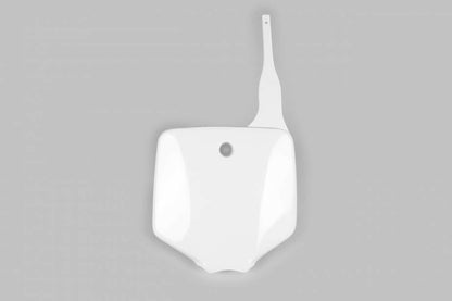 TABELLA PORTANUMERO ANTERIORE COMPATIBILE CON SUZUKI RM 65 2003-2025 bianco