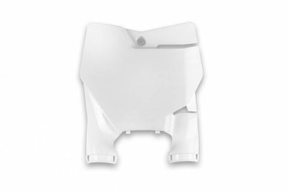 TABELLA PORTANUMERO ANTERIORE COMPATIBILE CON KTM SX 85 2018-2026 / Stadium bianco