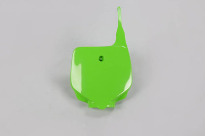 TABELLA PORTANUMERO ANTERIORE COMPATIBILE CON KAWASAKI KX 85 1998-2013 verde