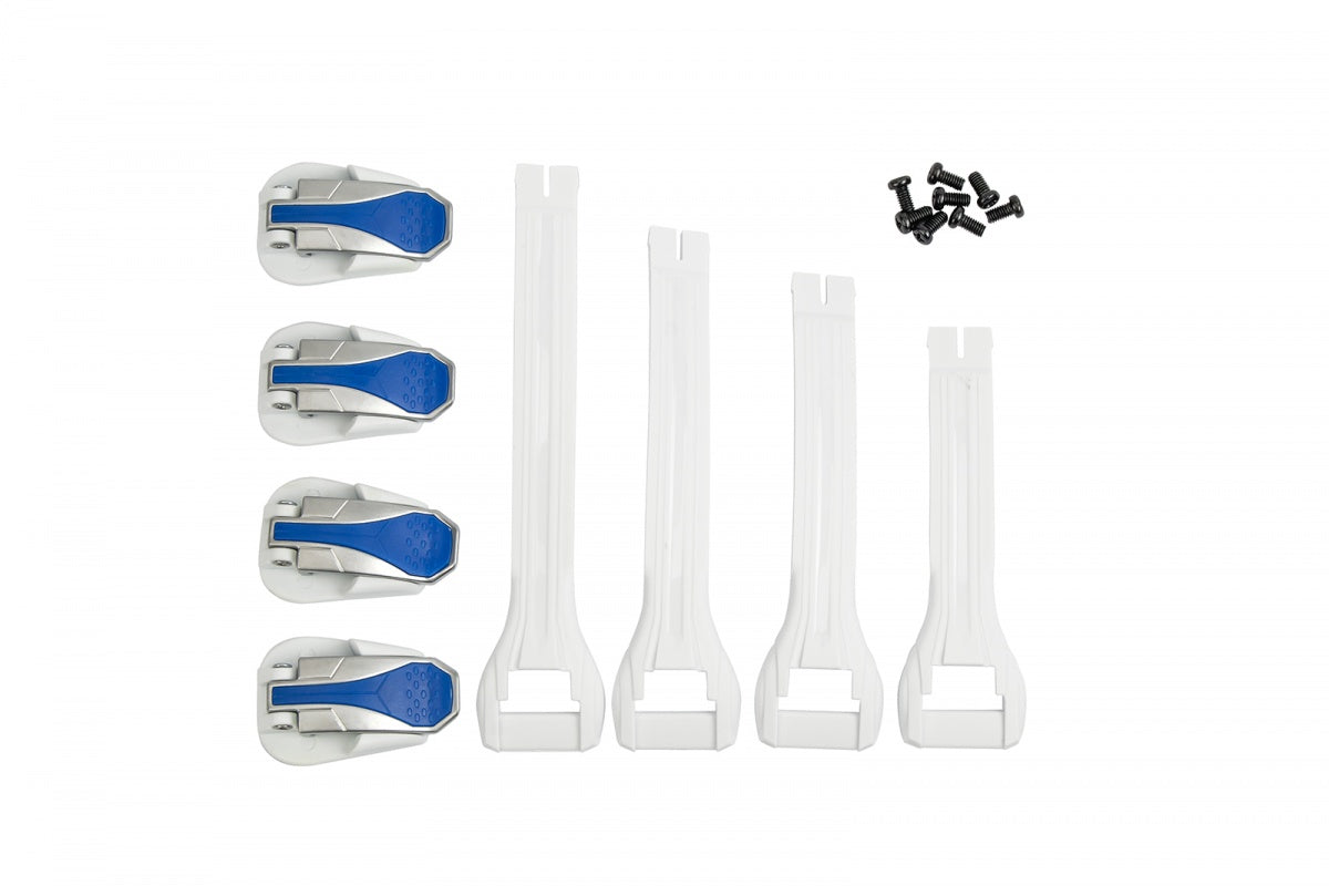 KIT LACCI+FIBBIA PER XANDER BO13001 / BIANCO/BLU