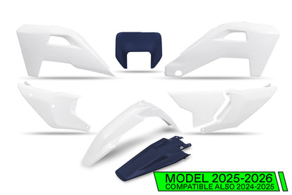 KIT PLASTICHE COMPATIBILE CON HUSQVARNA TE 250 2024-2026 / RESTYLING
