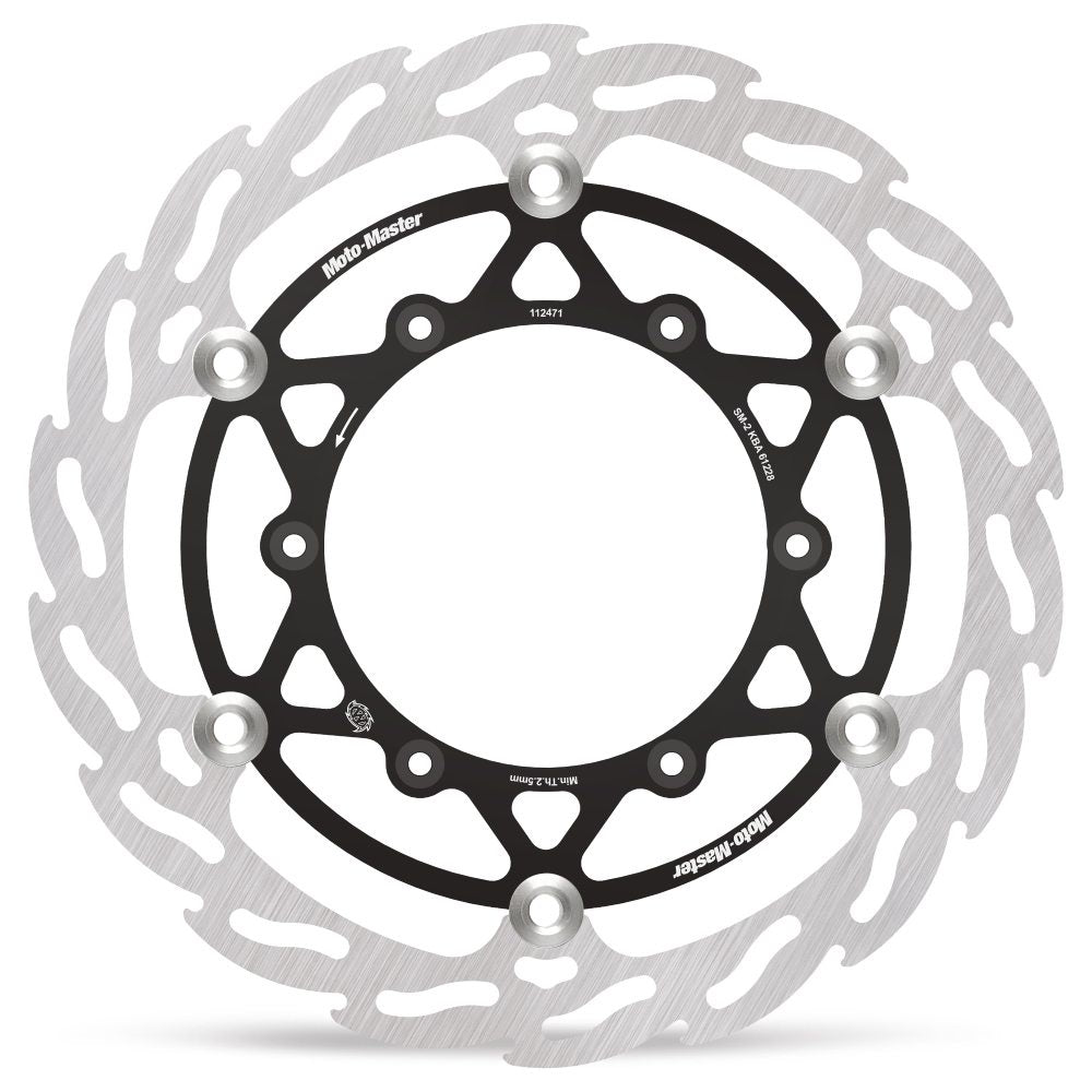 DISCO FRENO MOTO MASTER FLAME DUCATI DESMO 450 MX (25-26) 270MM FLOTTANTE