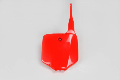 TABELLA PORTANUMERO ANTERIORE COMPATIBILE CON KAWASAKI KLX 110 2001-2026 rosso