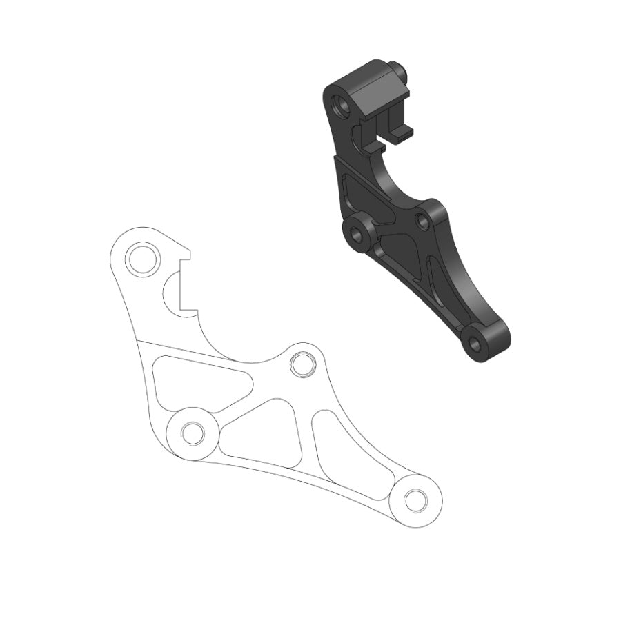 DISTANZIALE FANTIC 250 XEF (21-25) ANTERIORE 320 MM - MOTO MASTER