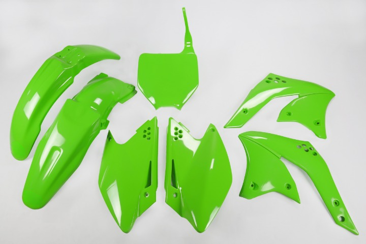 KIT-PLASTICHE-COMPATIBILE-CON-KAWASAKI-KXF-250-2008-2008-VERDE-026