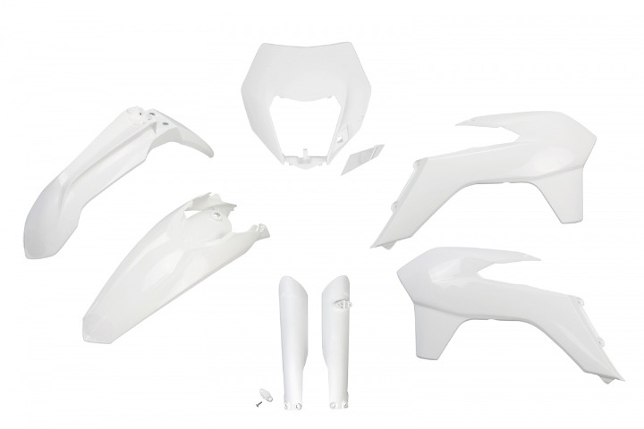 FULL-KIT-PLASTICHE-COMPATIBILE-CON-KTM-EXC-250-2014-2016-con-portafaro-BIANCO-047