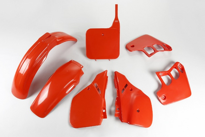 KIT-PLASTICHE-COMPATIBILE-CON-HONDA-CR-125-1989-1990-ARANCIO CR 90-121