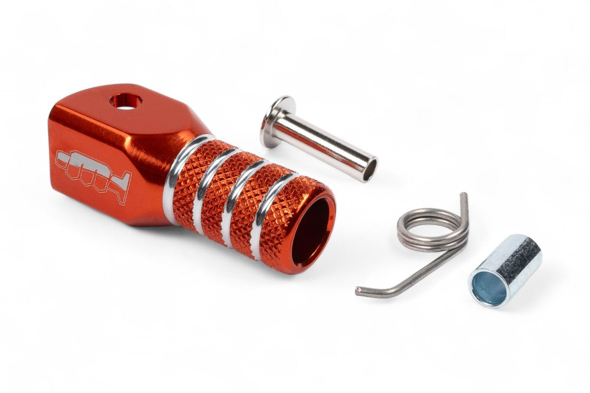 PUNTALE LEVA CAMBIO CNC ARANCIONE PER LEVE LCA