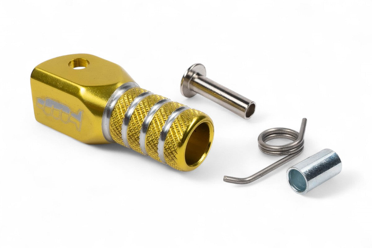 PUNTALE LEVA CAMBIO CNC GIALLO PER LEVE LCA