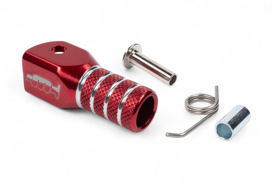 PUNTALE LEVA CAMBIO CNC ROSSO PER LEVE LCA